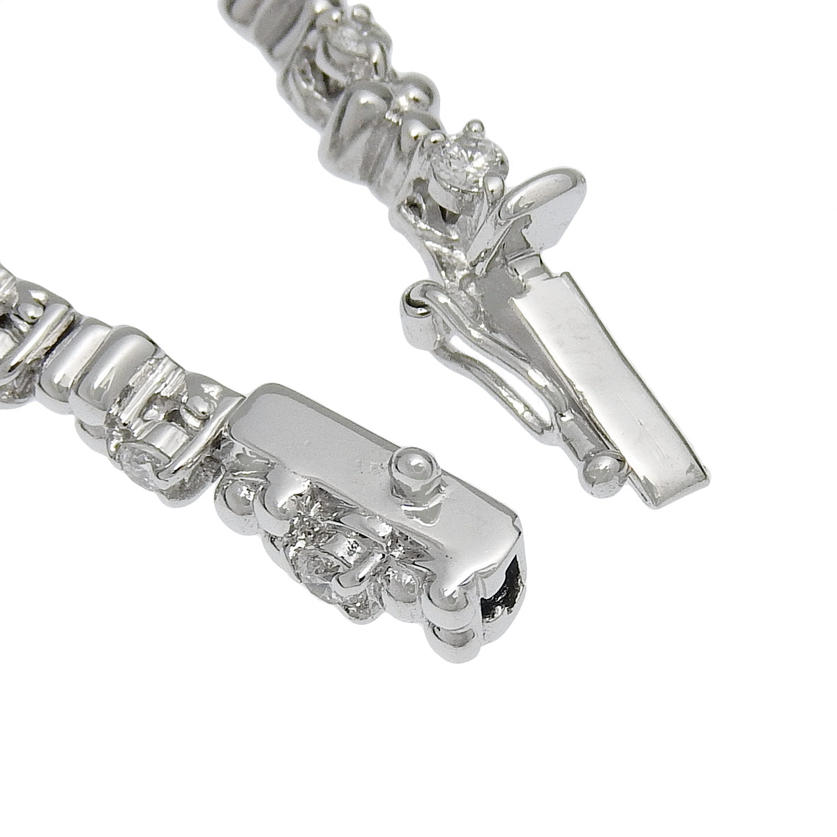Diamond Bracelet Diamond D0.90 K18 White Gold WG