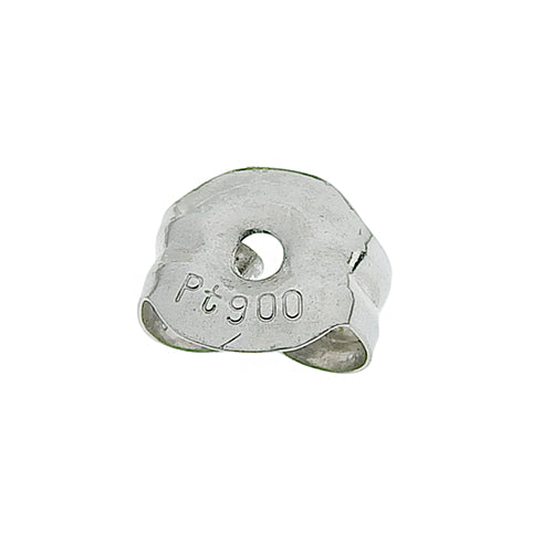 Emerald and Diamond Earrings E0.43,0.56/D0.54,0.54 Pt900 Platinum