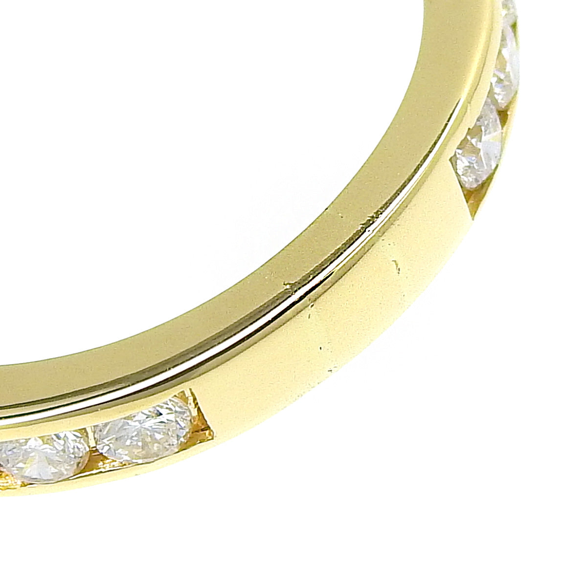Diamond eternity ring D1.00 K18 yellow gold YG