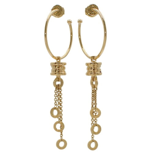 ビーゼロワン エレメント フープ ピアス K18 イエローゴールド YG B-zero1