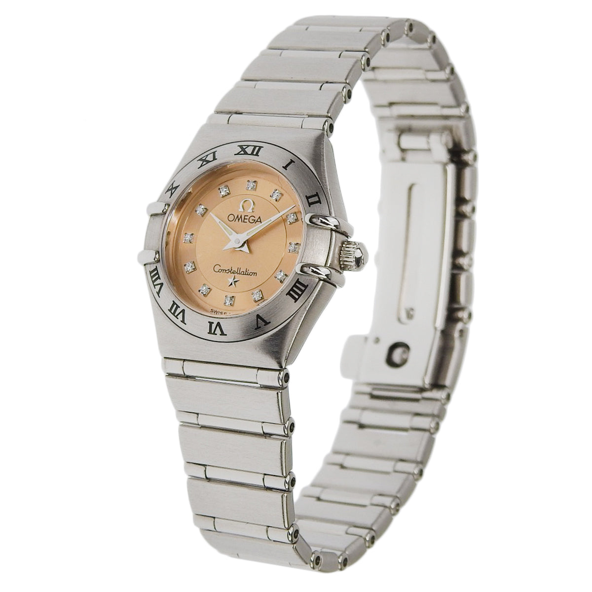 1564.65 星座系列 SS 石英橙色