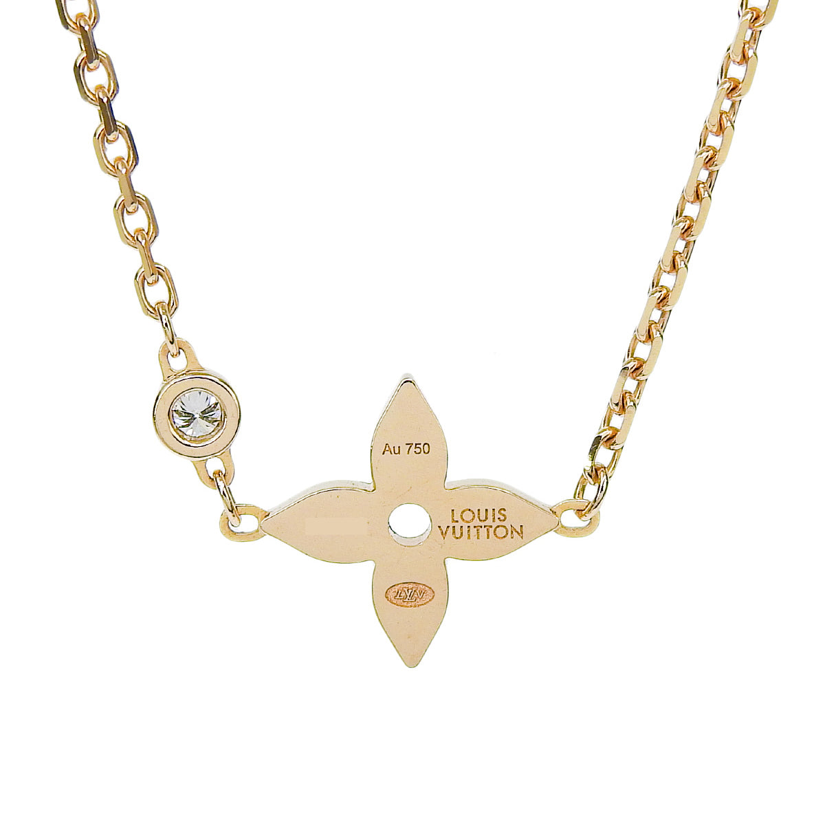 18K 粉红金和 PG 材质的 Idylle Blossom 钻石吊坠