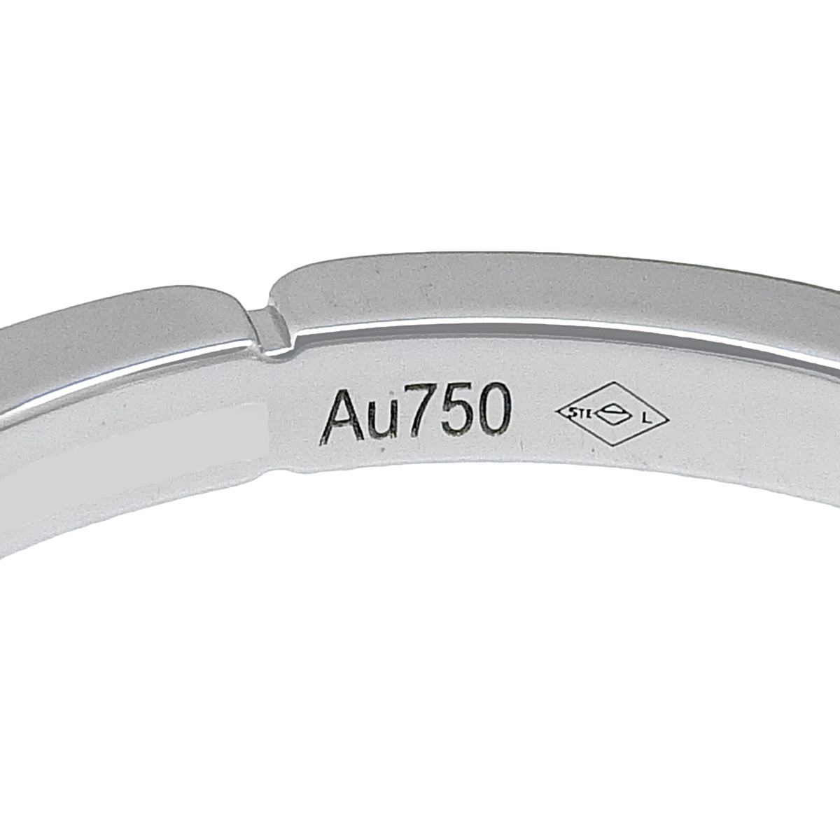 Maillon Panthère 戒指（18K 白金）