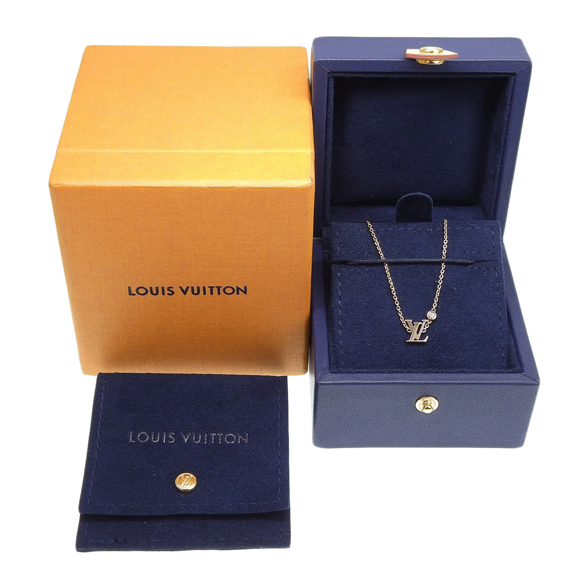 Idylle Blossom LV 钻石吊坠 18K 粉红金配 PG（1PD）