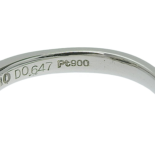 Sapphire and Diamond Ring S2.110/D0.647 Pt900 Platinum Color-Change Sapphire