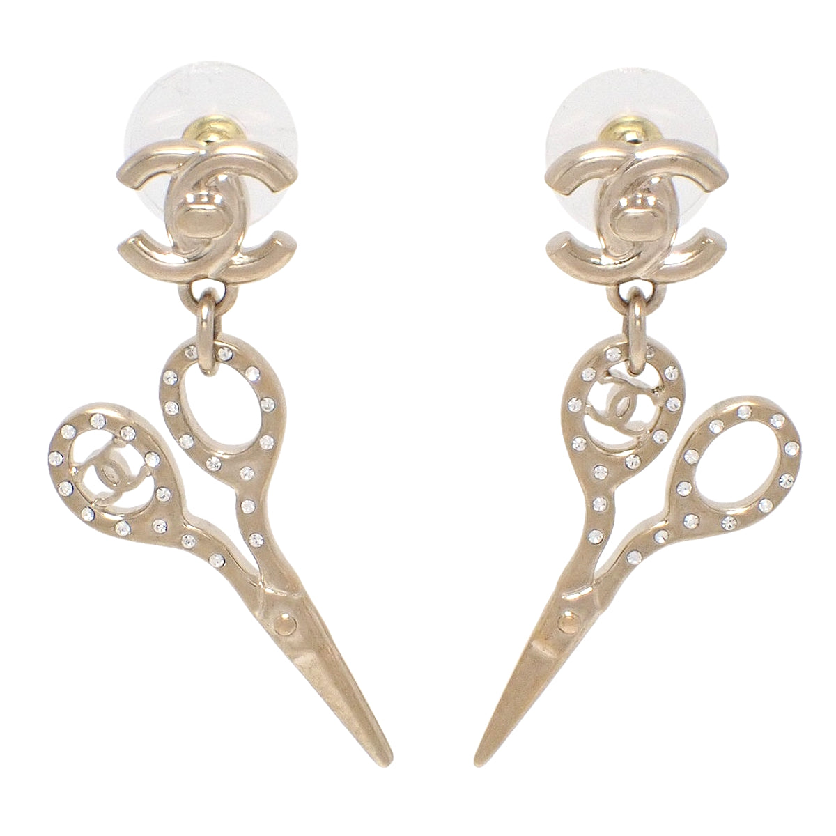 ココマーク ハサミ ピアス メタル(GP)