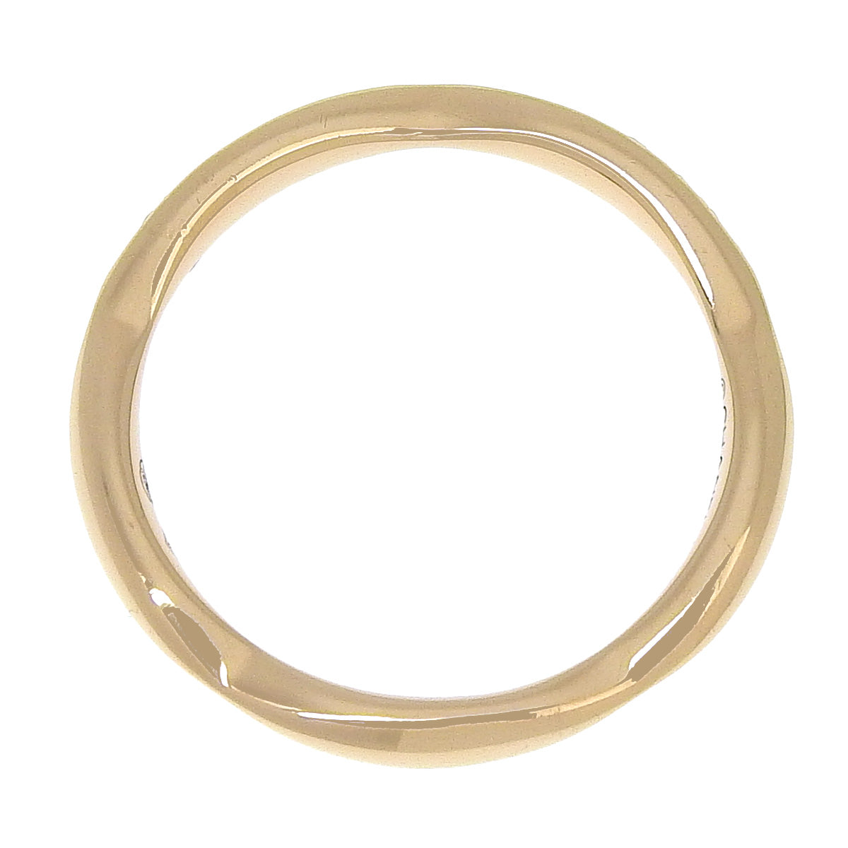 Camellia diamond ring in 18K pink gold and PG