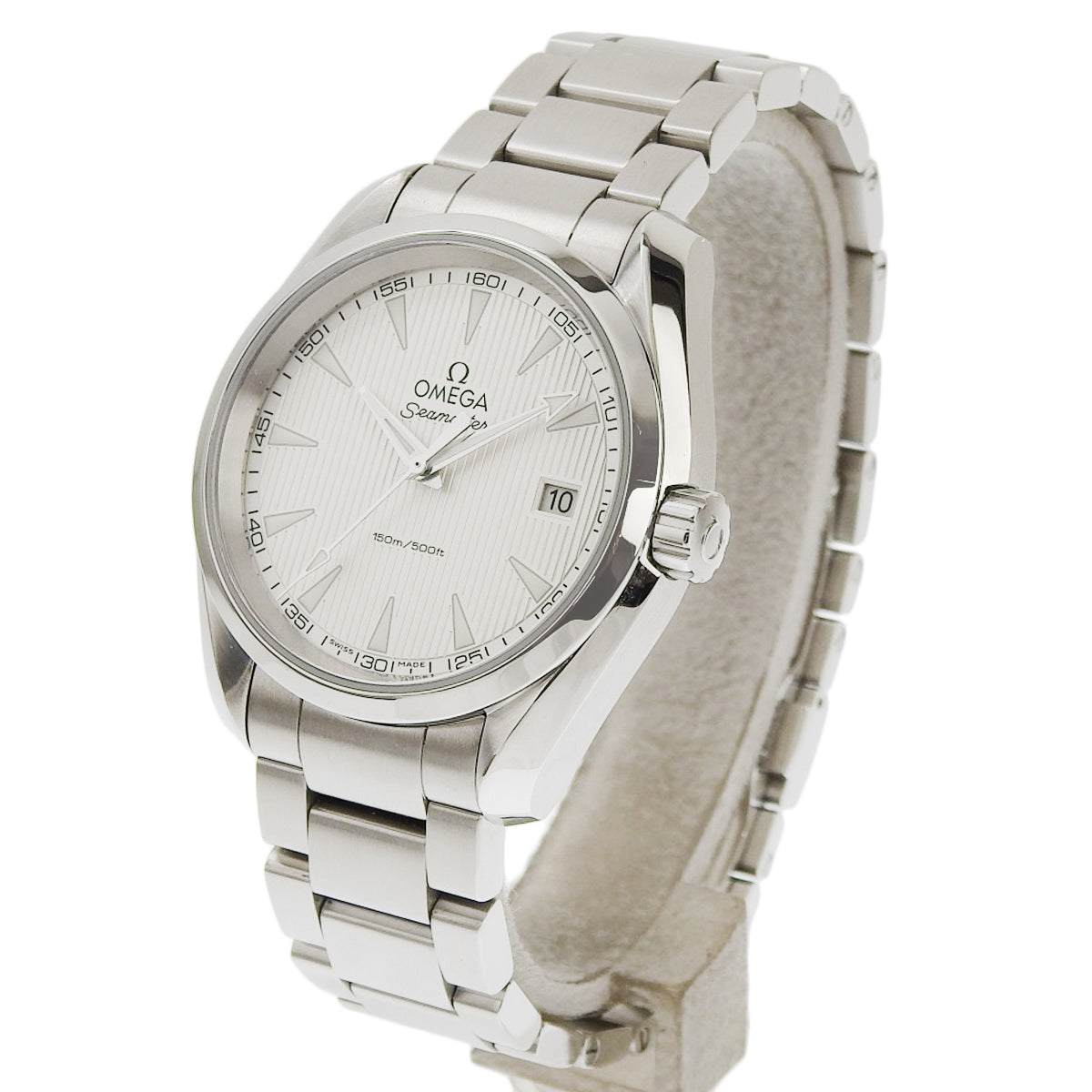 231.10.39.60.02.001 Seamaster Aqua Terra 150M SS Quartz Silver