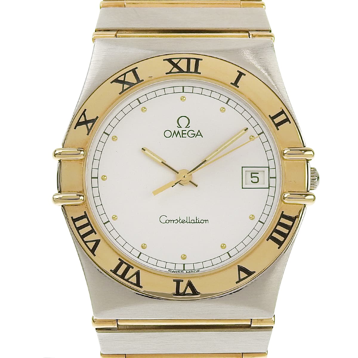 Constellation YG/SS White Quartz Men's