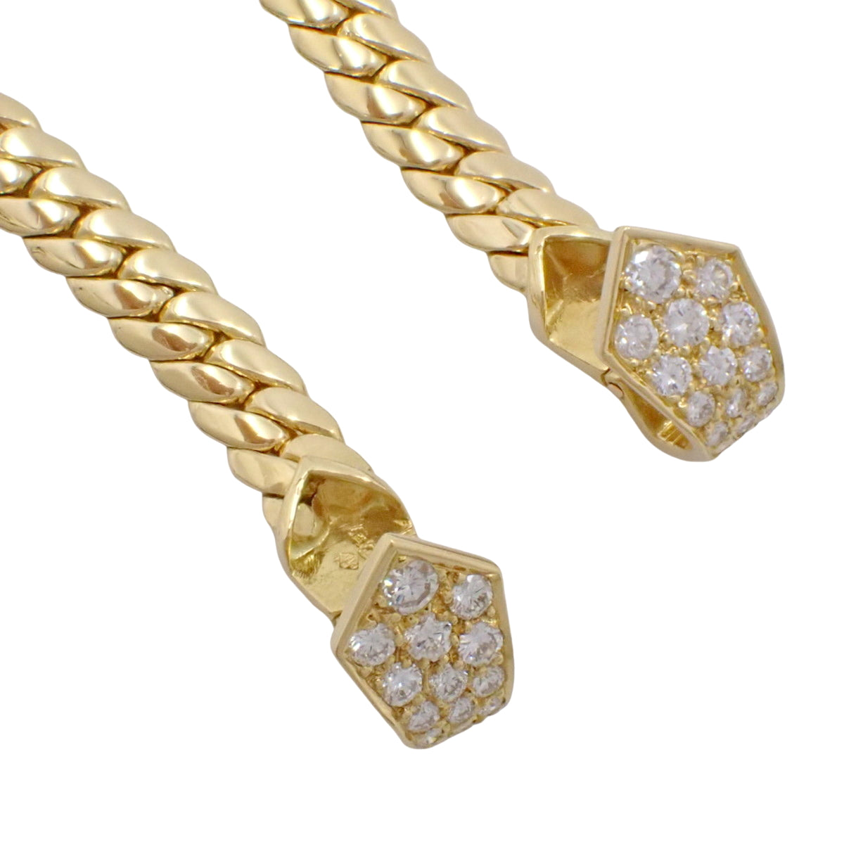 18K 黄金钻石项链（YG）