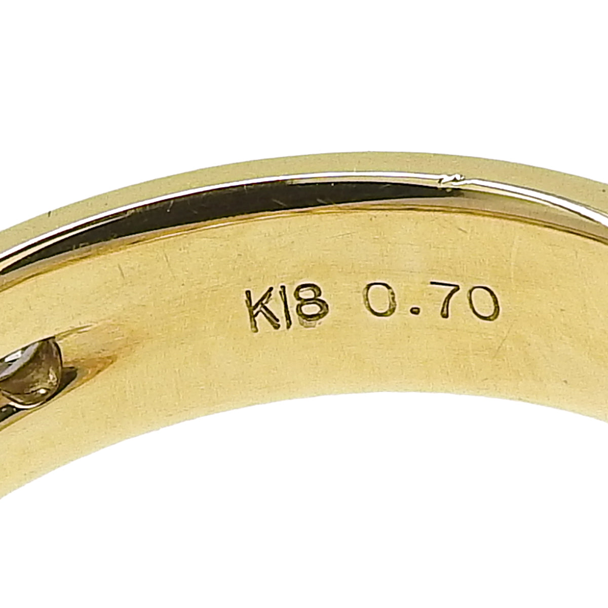 フルエタニティ ダイヤモンドリング D0.70 K18 イエローゴールド YG