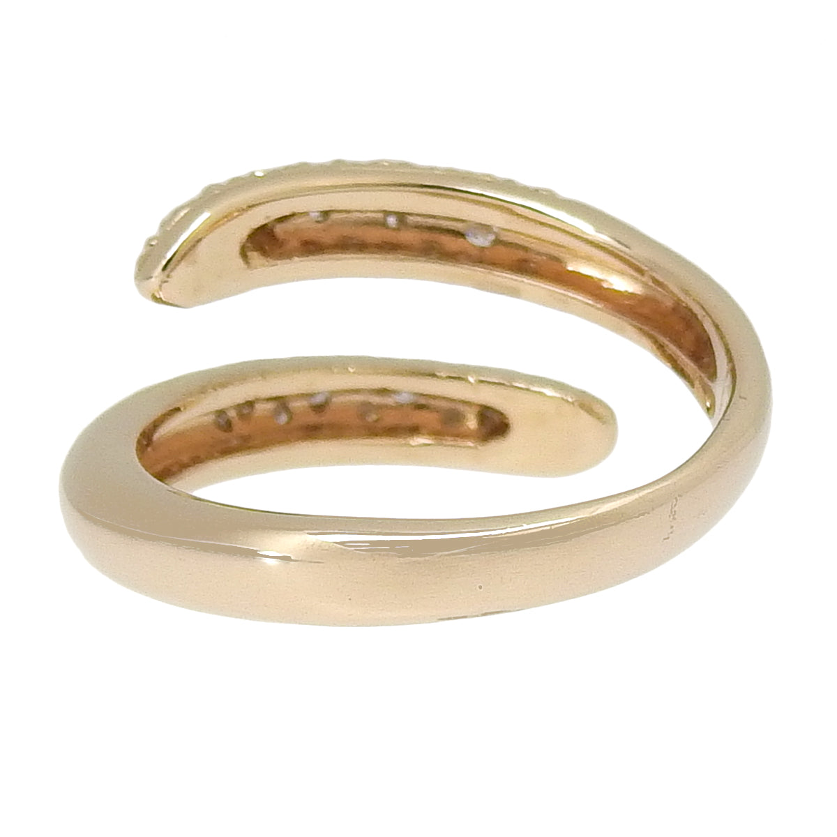 Diamond Ring D0.20 K18 Pink Gold PG