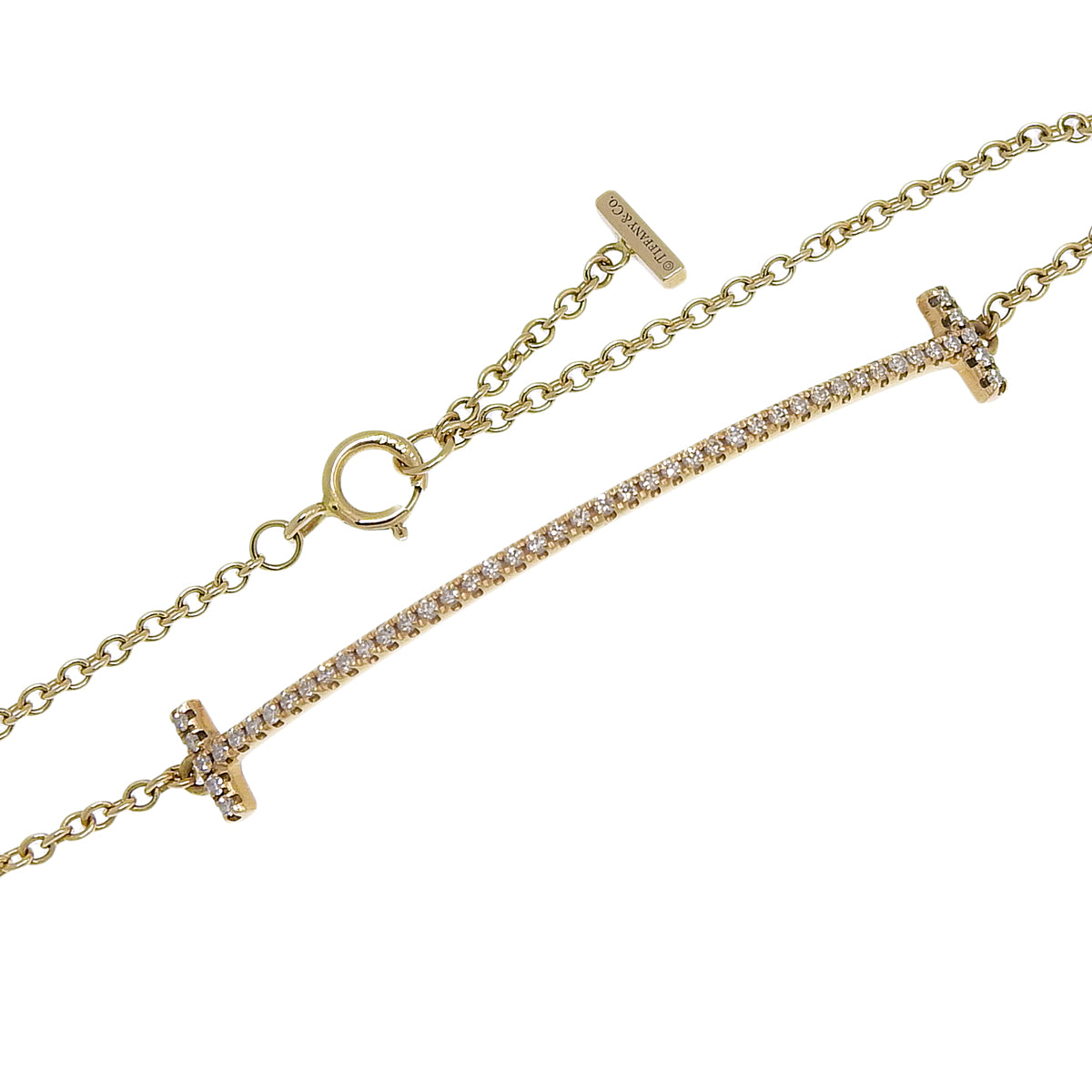 Smile Bracelet, Diamond, 18K Yellow Gold, Medium