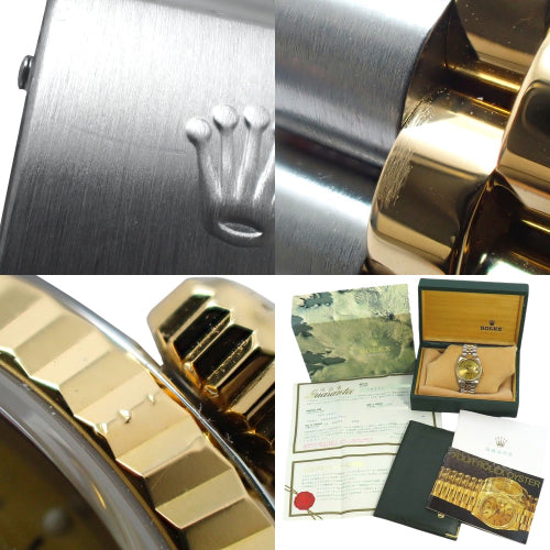 16233 日志型腕表 YG/SS X系列 自动上链 香槟金