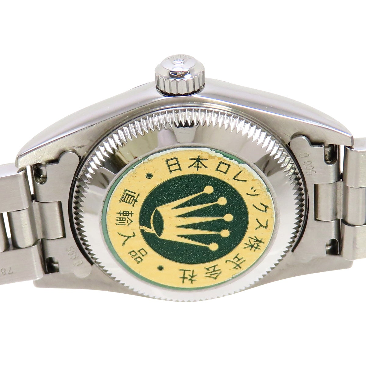 [保修] 76080 Oyster Perpetual 不锈钢 SS A 系列 (1998-1999) 自动上链 蓝色