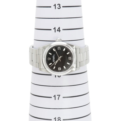 77080 Oyster Perpetual SS U series, Automatic, Black dial