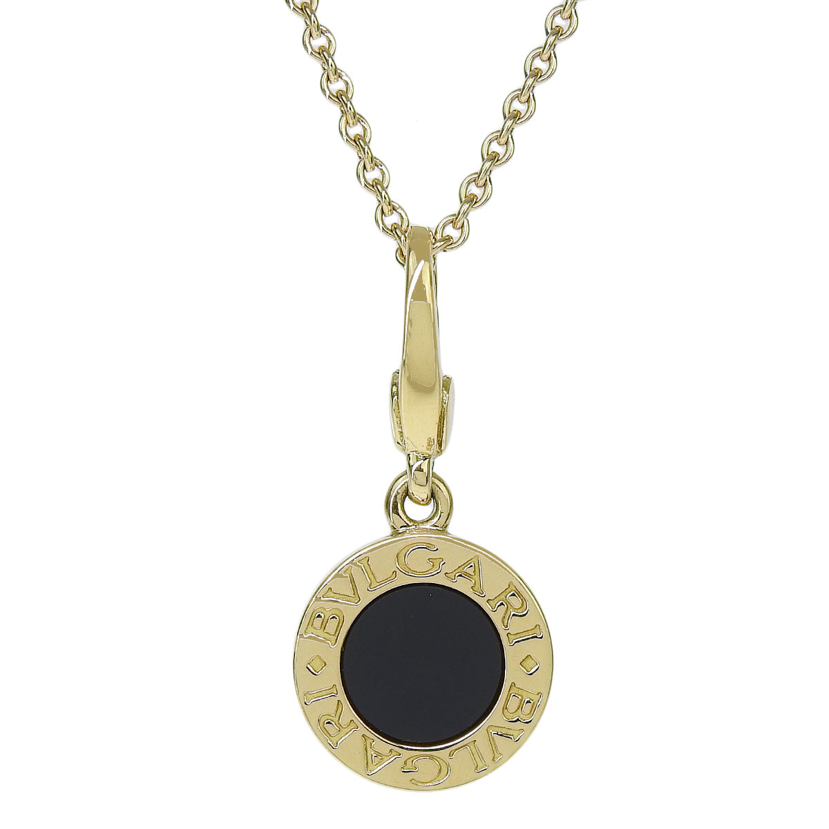 BVLGARI BVLGARI Necklace in 18K Yellow Gold YG Accessories Jewelry Circle