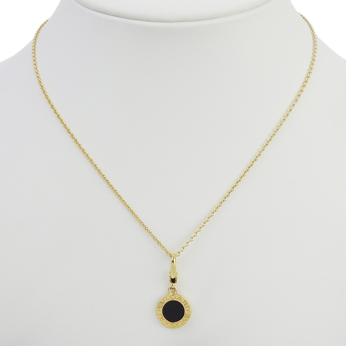 BVLGARI BVLGARI Necklace in 18K Yellow Gold YG Accessories Jewelry Circle