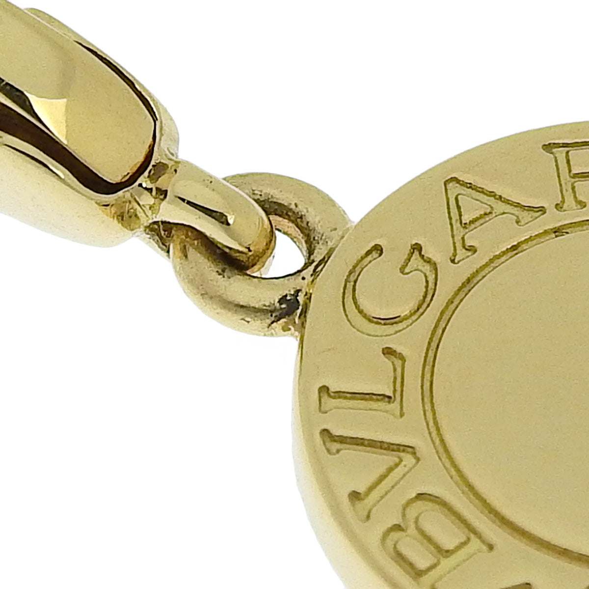 BVLGARI BVLGARI Necklace in 18K Yellow Gold YG Accessories Jewelry Circle