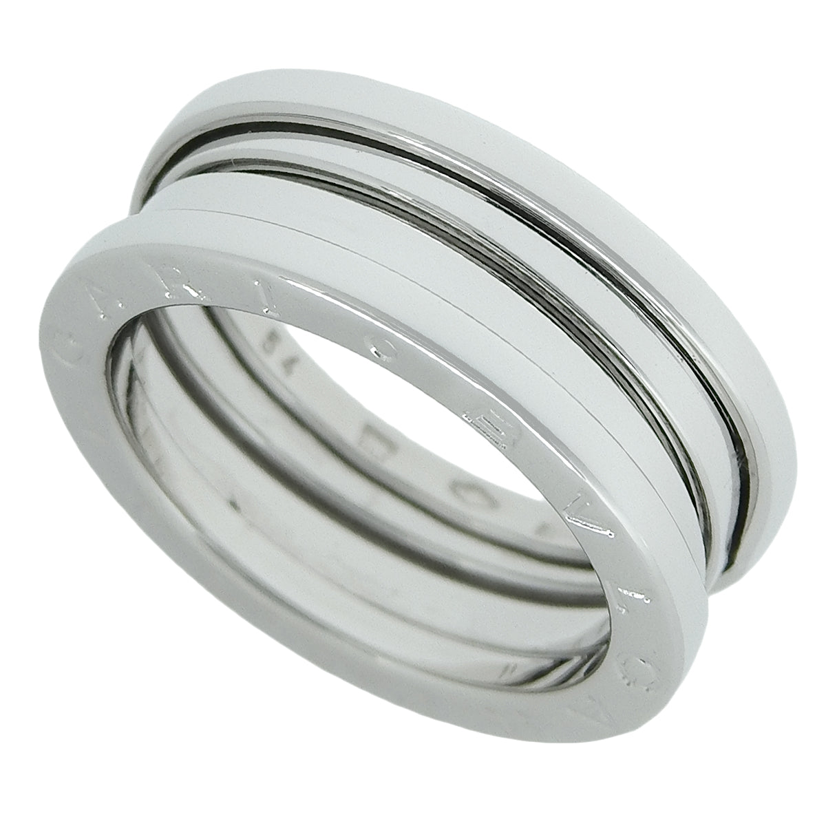 B-zero1 B-zero1 Ring, 18K White Gold, WG, B-zero1 Jewelry, Size 13 (53)