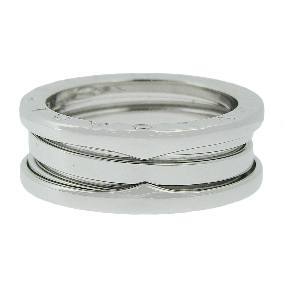 B-zero1 B-zero1 Ring, 18K White Gold, WG, B-zero1 Jewelry, Size 13 (53)