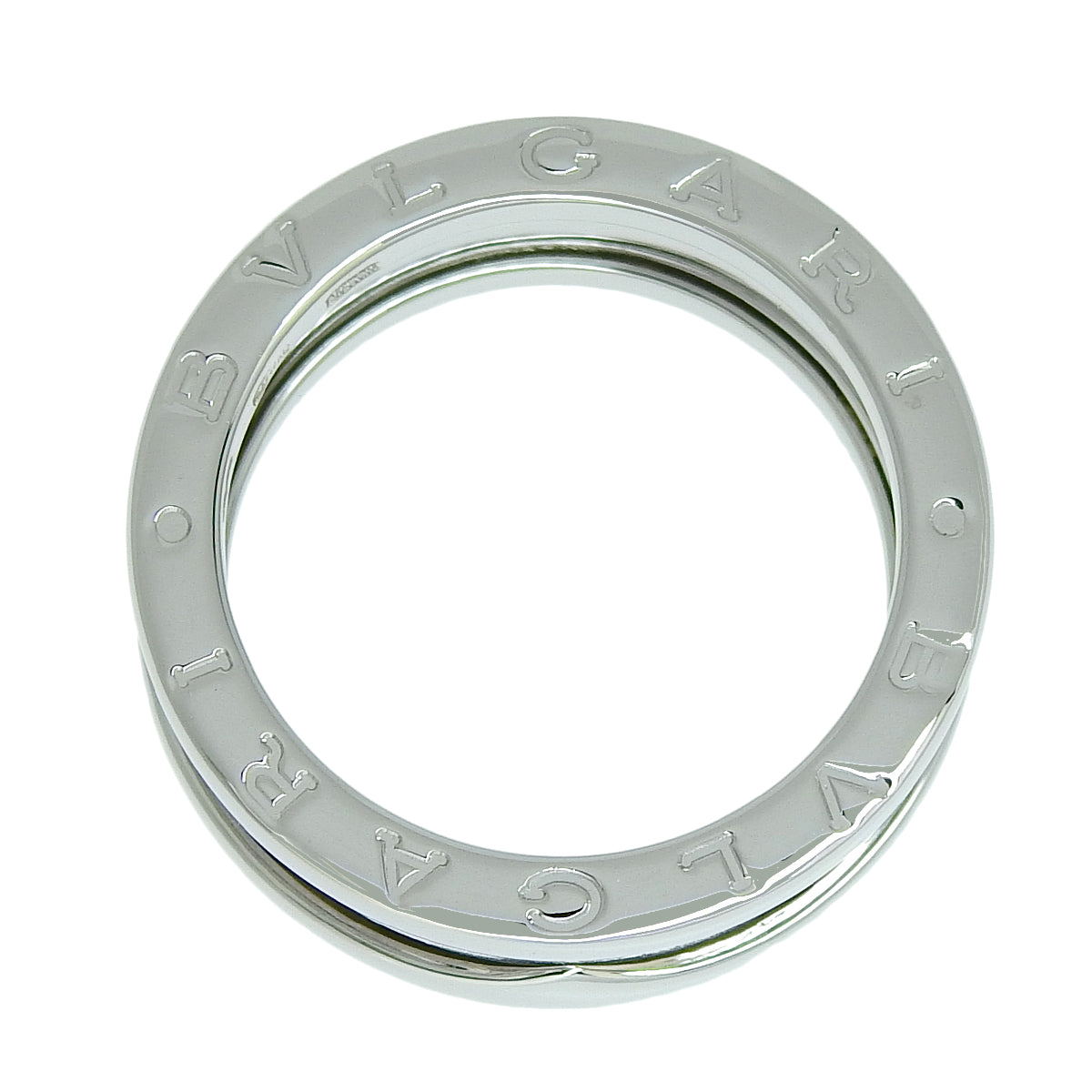 B-zero1 B-zero1 Ring, 18K White Gold, WG, B-zero1 Jewelry, Size 13 (53)