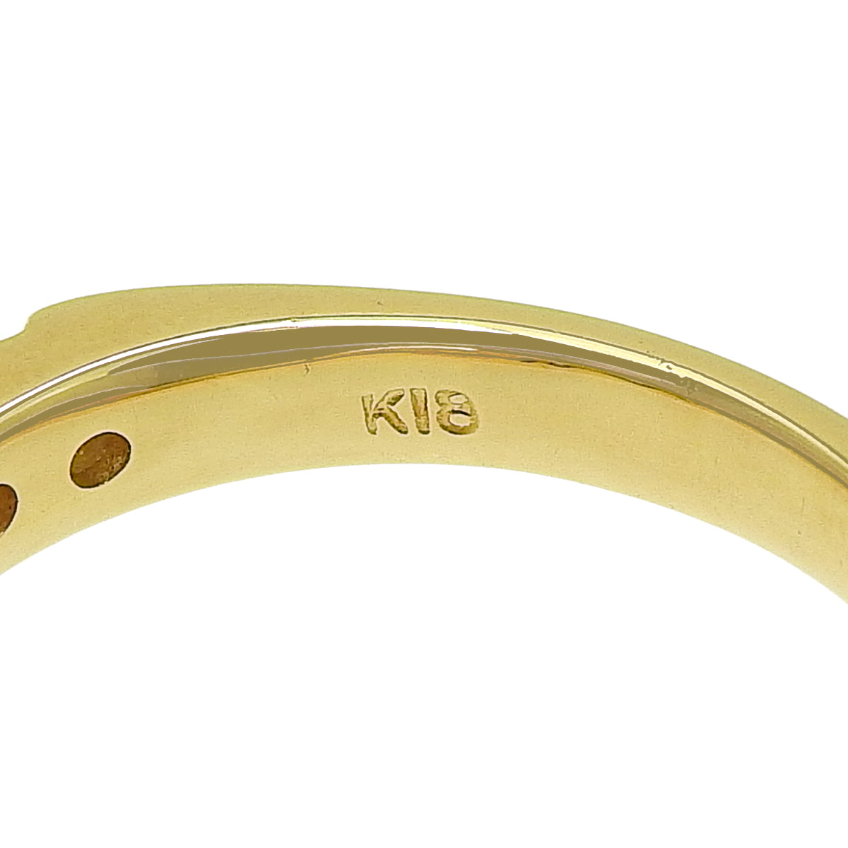 ダイヤモンド リング D0.50 K18 イエローゴールド YG 9PD