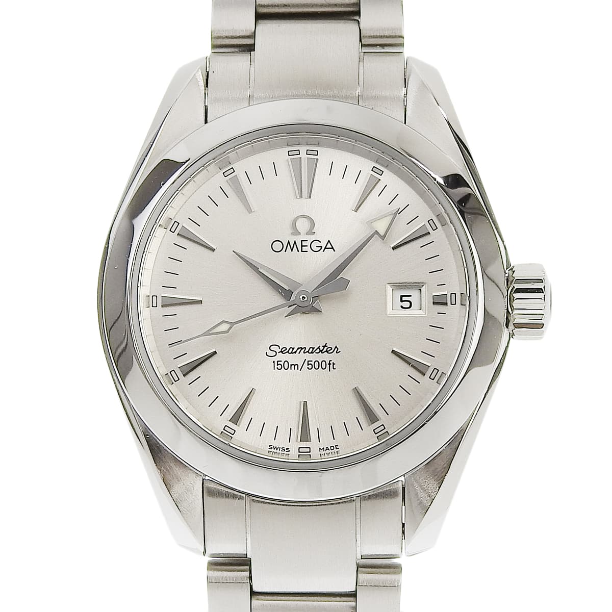 2577.30.00 Seamaster Aqua Terra 150M SS Quartz Silver