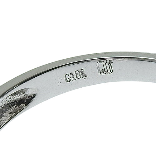 粉红碧玺与钻石花朵图案戒指，PT2.15/D0.16，18K 白金，WG