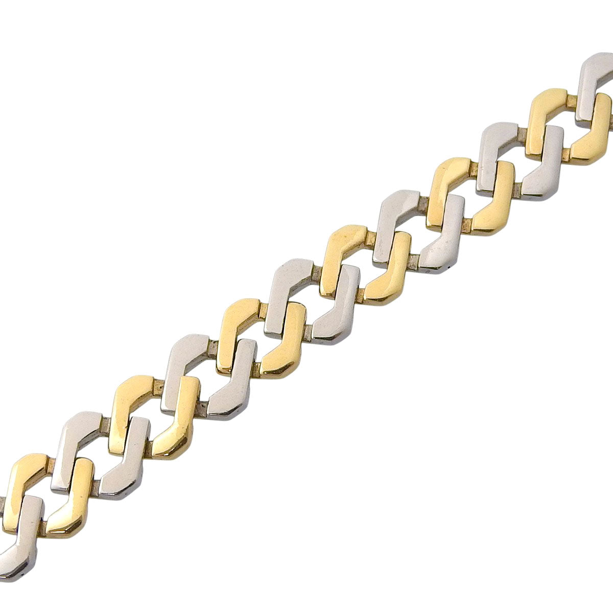 Triomphe Bracelet, K18 White Gold, WG, Pt850 Platinum