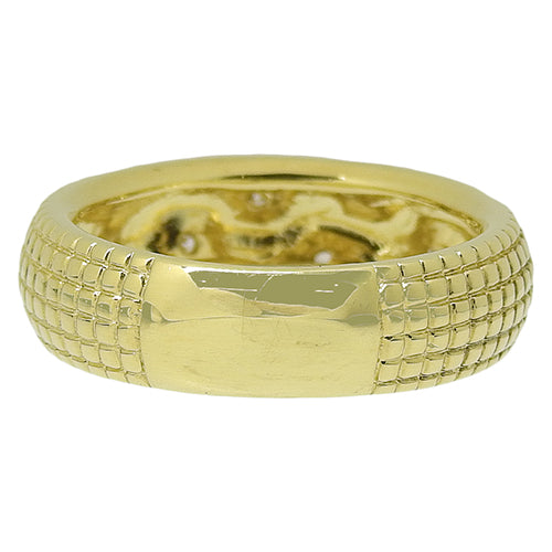 ダイヤモンド リング D0.15 K18 イエローゴールド YG