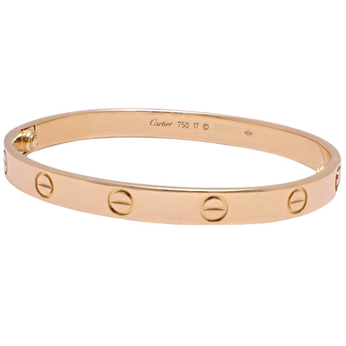 LOVE ブレスレット クラシックモデル ピンクゴールド K18PG ラブブレス