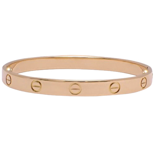 LOVE ブレスレット クラシックモデル ピンクゴールド K18PG ラブブレス