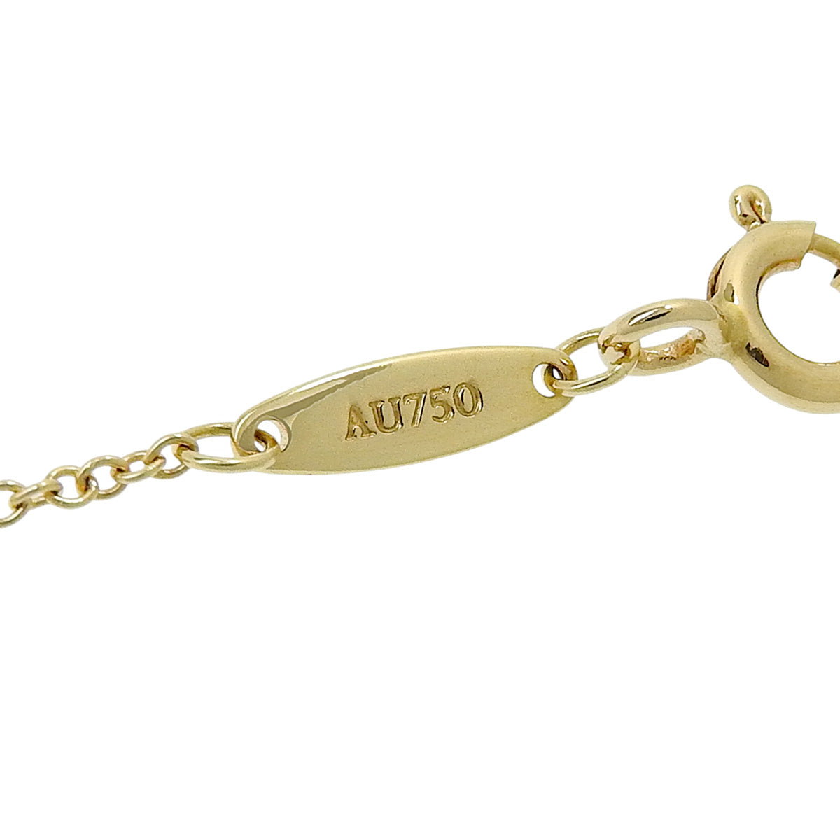 バイザヤード シングル ダイヤモンド ペンダント ダイヤモンド D0.19 K18 イエローゴールド YG