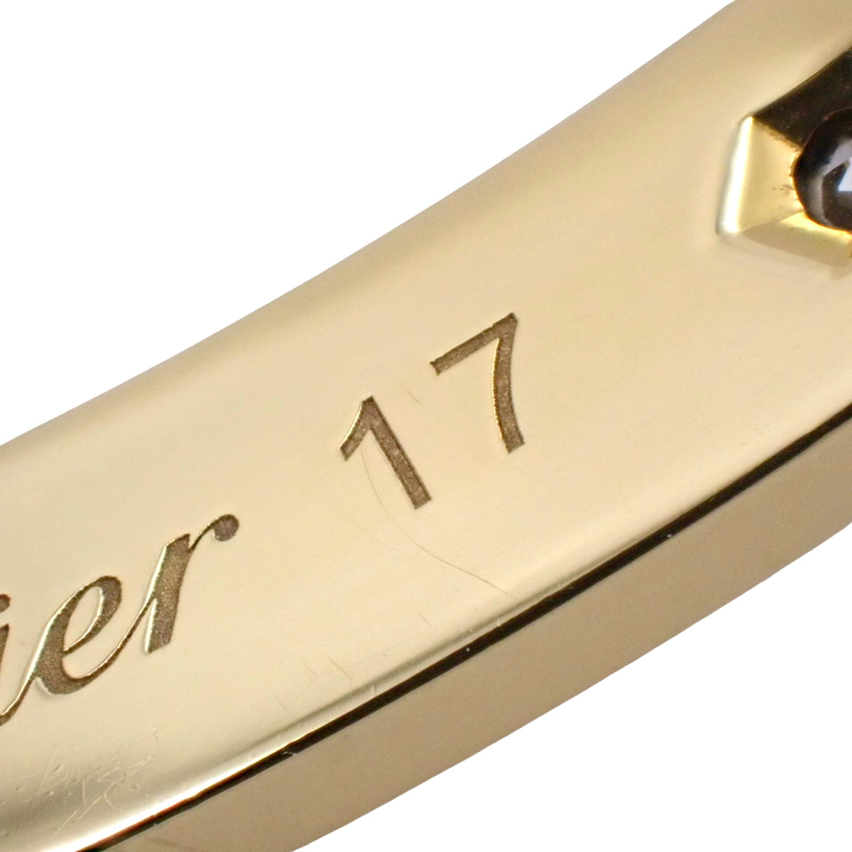 18K 黄金 LOVE 开口钻石手链