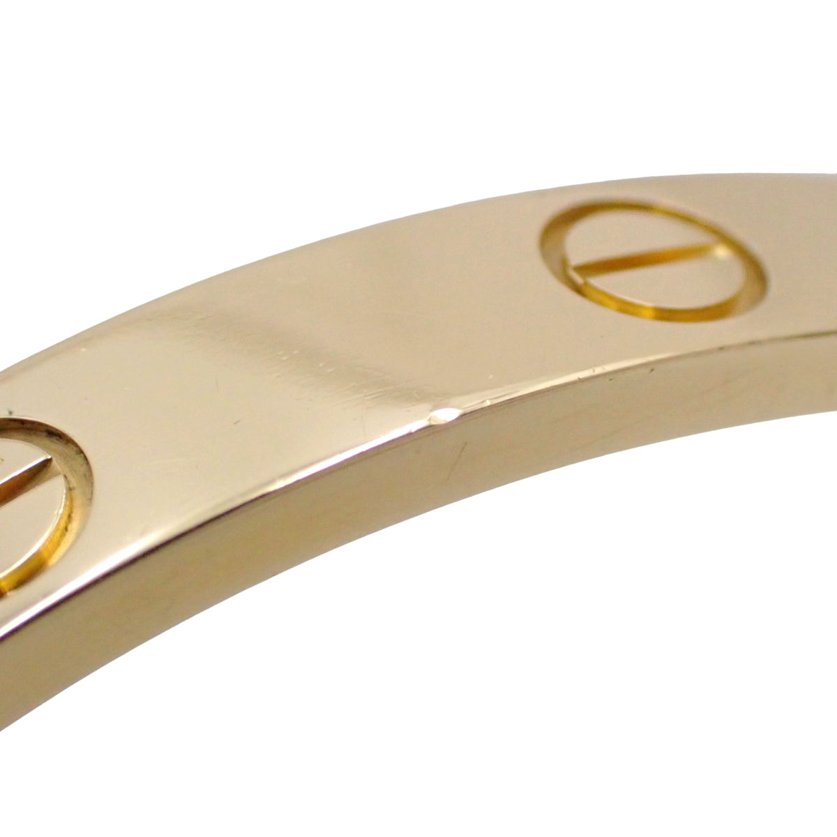 18K 黄金 LOVE 开口钻石手链