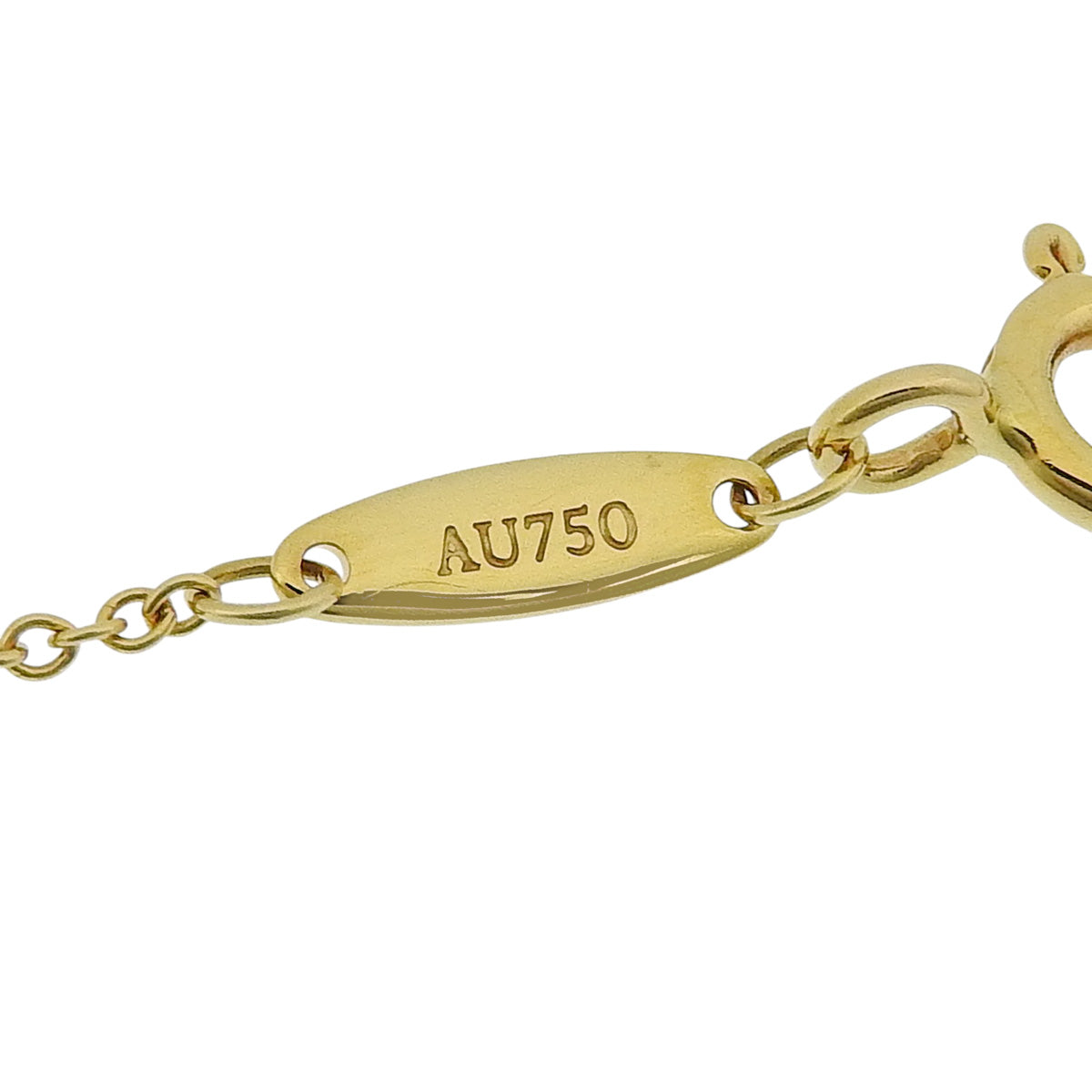 By the Yard 单颗钻石吊坠，钻石 D0.20，18K 黄金 YG