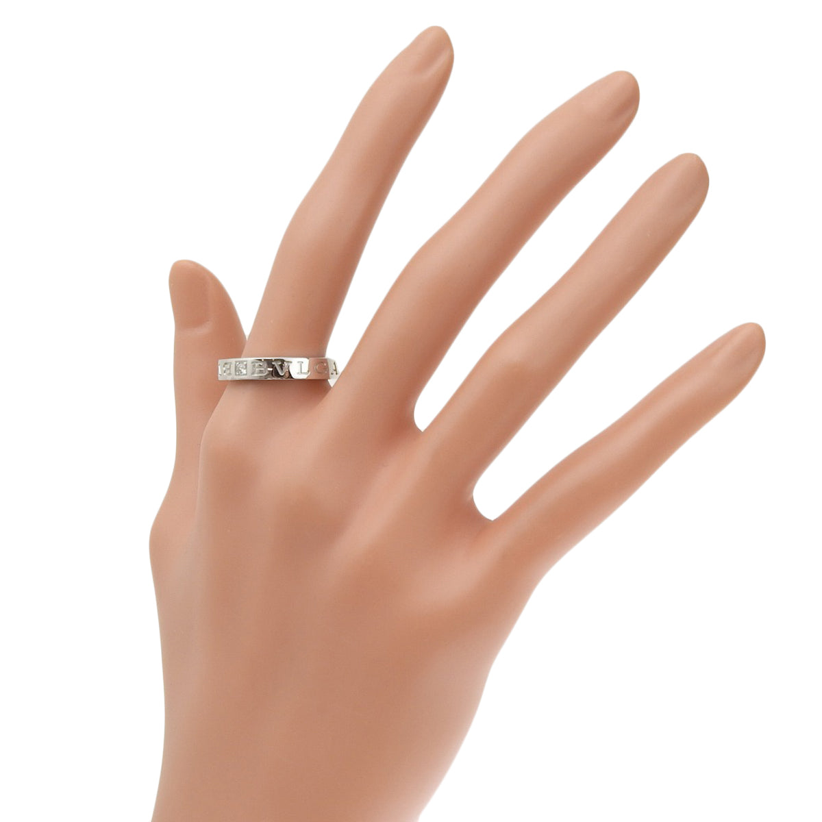 Bvlgari Bvlgari Diamond Ring, Diamond, 18K White Gold (WG)