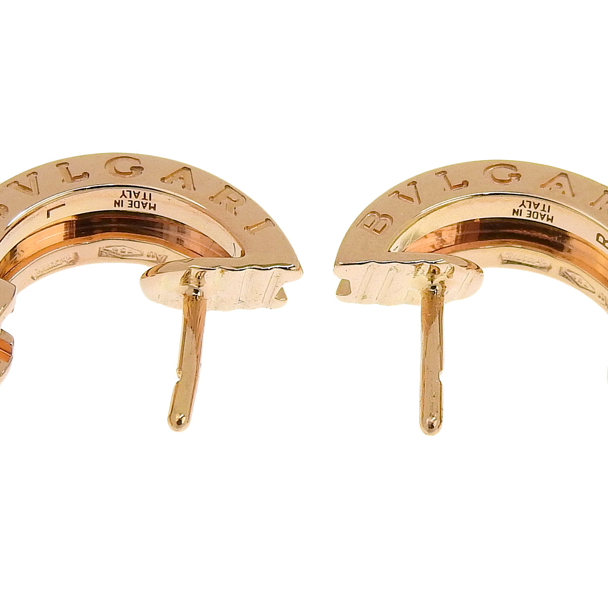 B.zero1 玫瑰金 (18KPG) 耳环