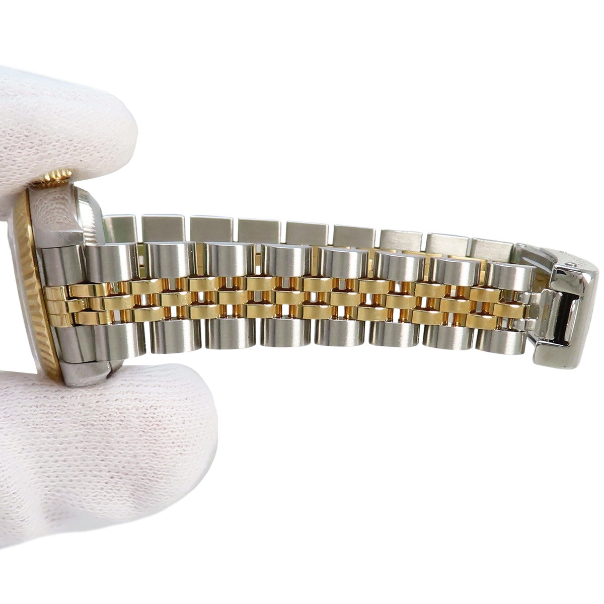 [含保修] 69173G Datejust YG/SS U-serial（1997 年）自动腕表，1998 年 8 月购买，金色