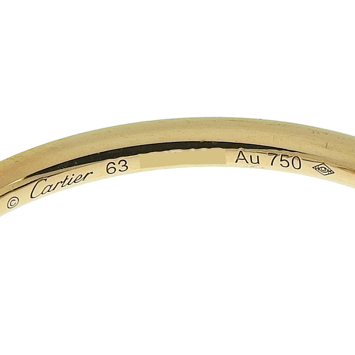 Juste un Clou ring, small model, diamond, 18K pink gold, PG