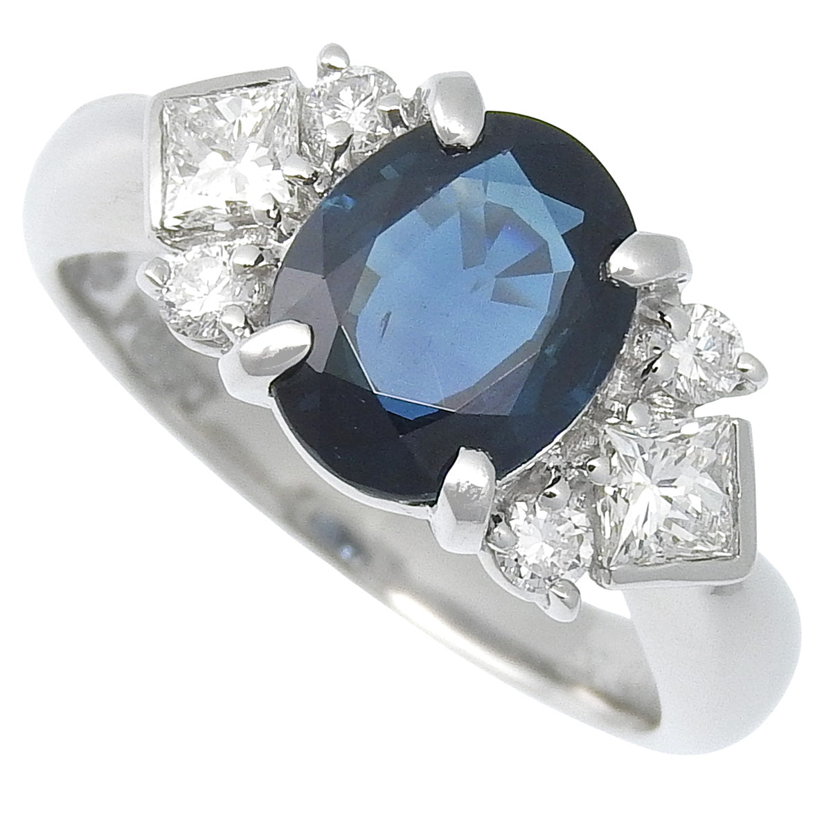 サファイアリング S2.09/D0.53 プラチナ Pt850