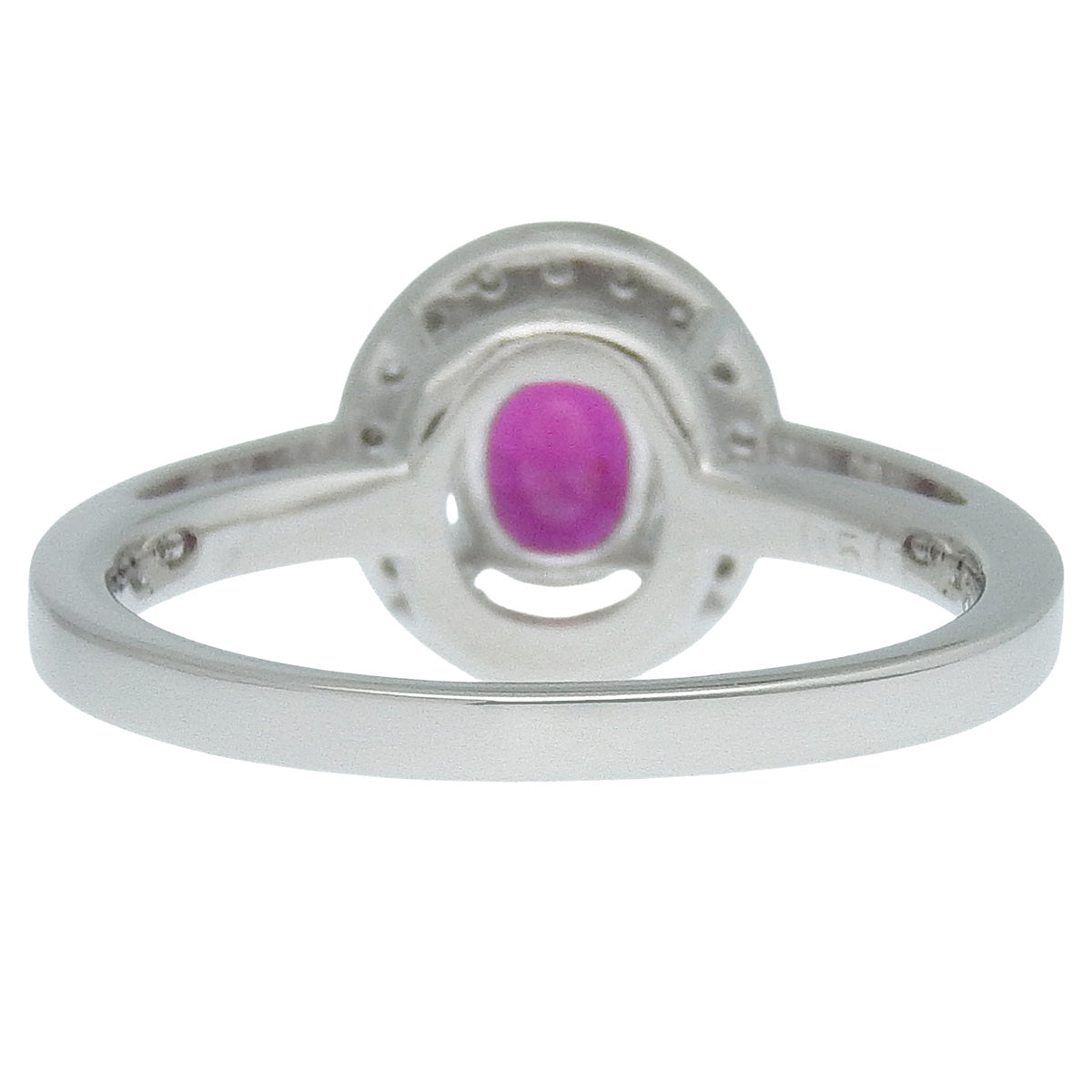 ピンクトルマリンリング PT0.571/D0.26 プラチナ Pt900