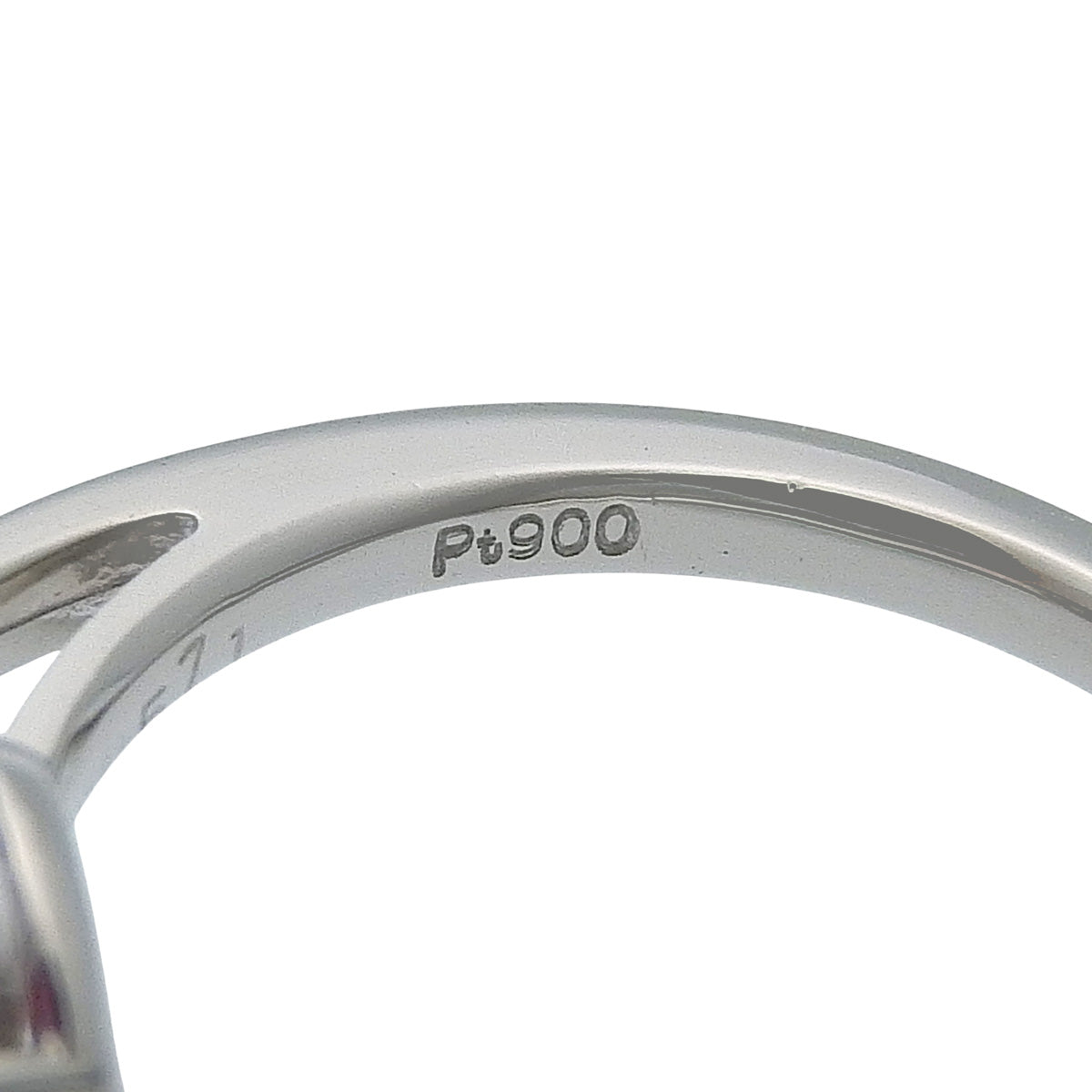 ピンクトルマリンリング PT0.571/D0.26 プラチナ Pt900