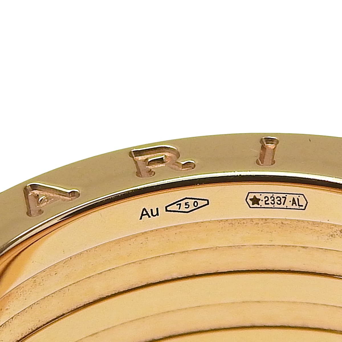 B-zero1 Lock Ring, K18 Pink Gold (PG), Ceramic