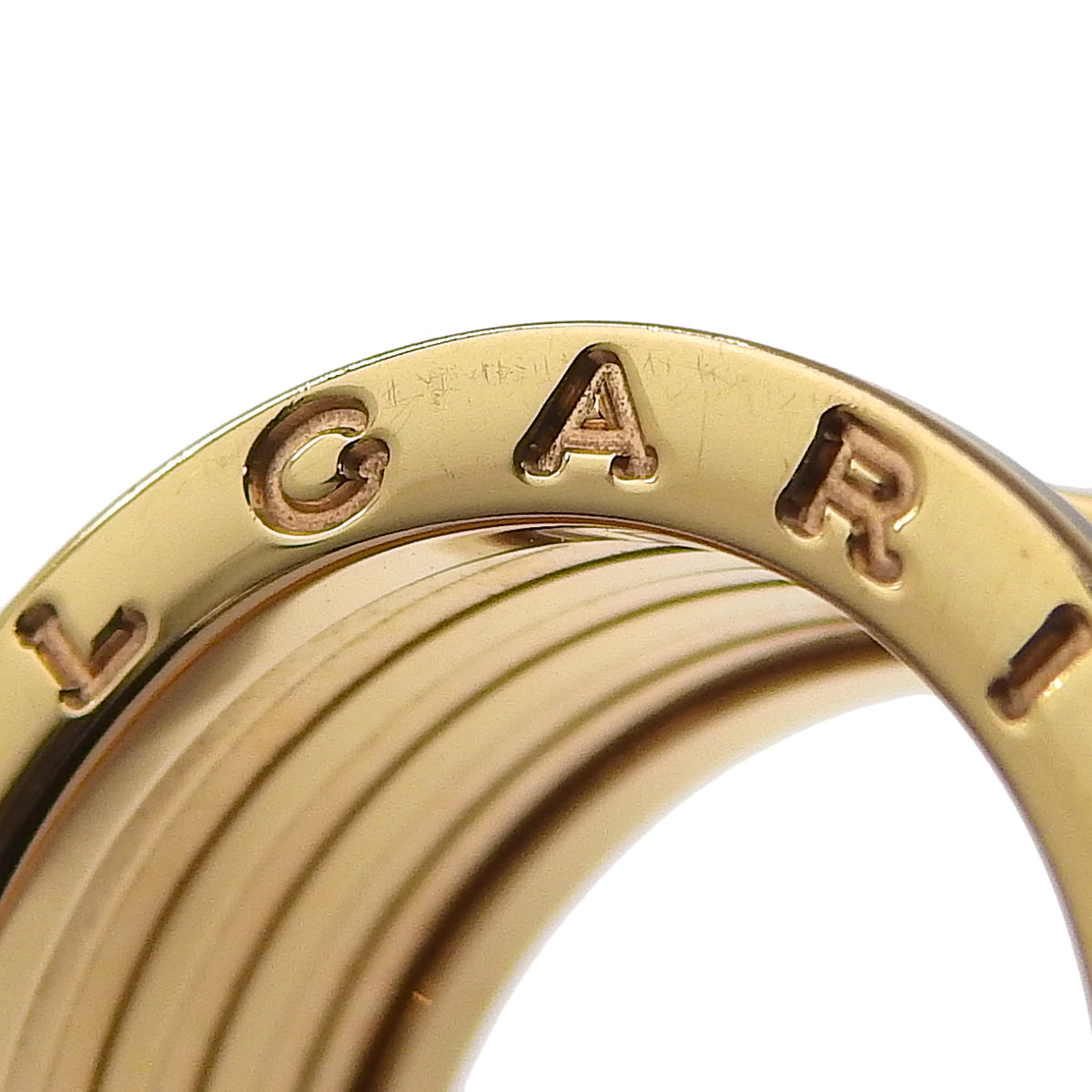 B-zero1 Lock Ring, K18 Pink Gold (PG), Ceramic