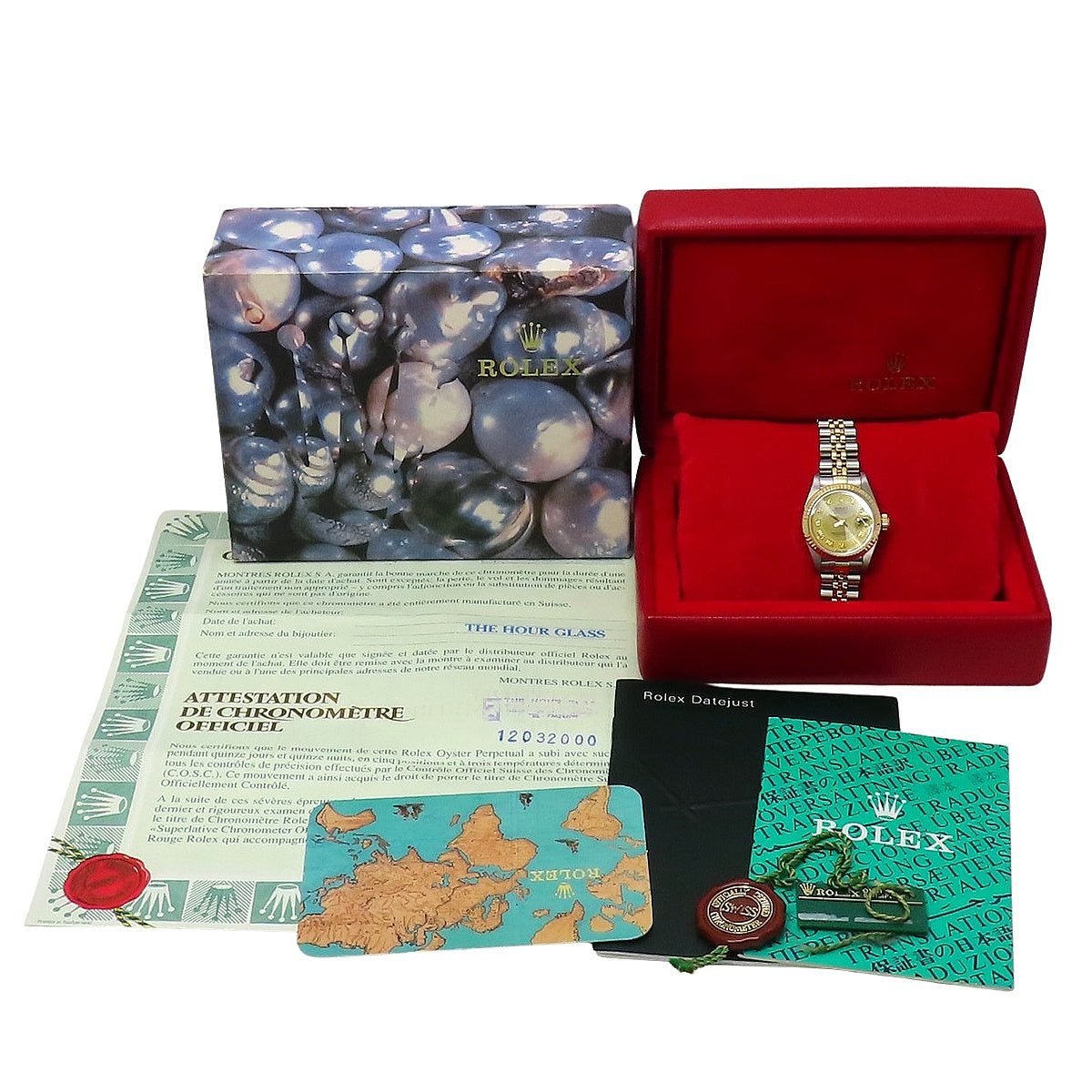 デイトジャスト 79173NRD YG/SS A番 イエローシェル文字盤 自動巻き レディース