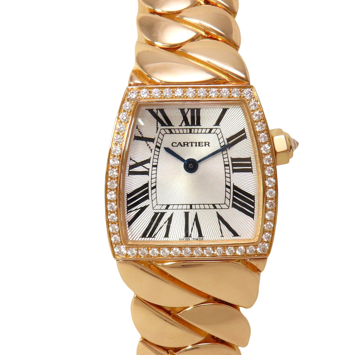 Radonya SM Diamond Bezel WE60060I PG Silver Quartz Women's