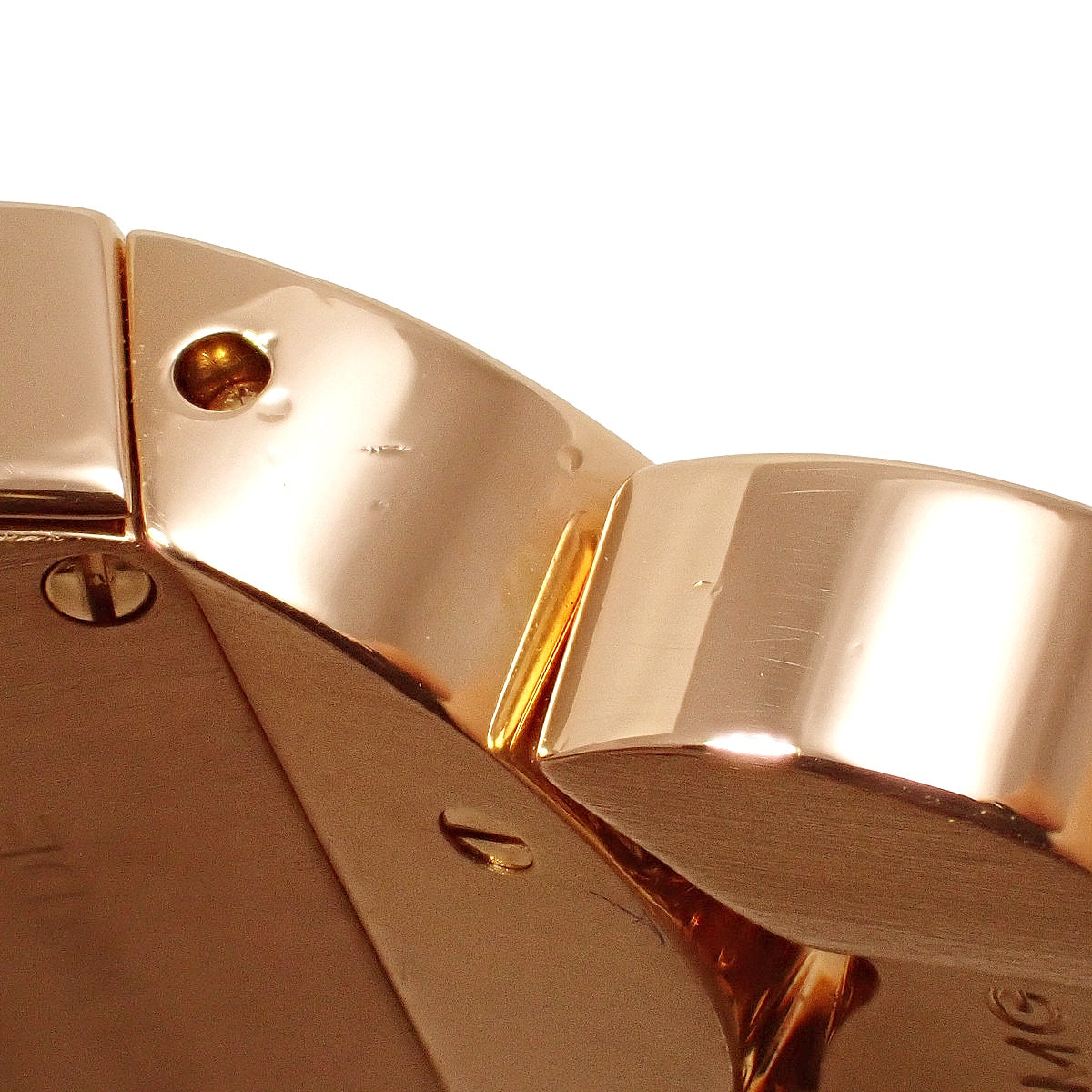 ラドーニャ SM ダイヤベゼル WE60060I PG シルバー クオーツ レディース