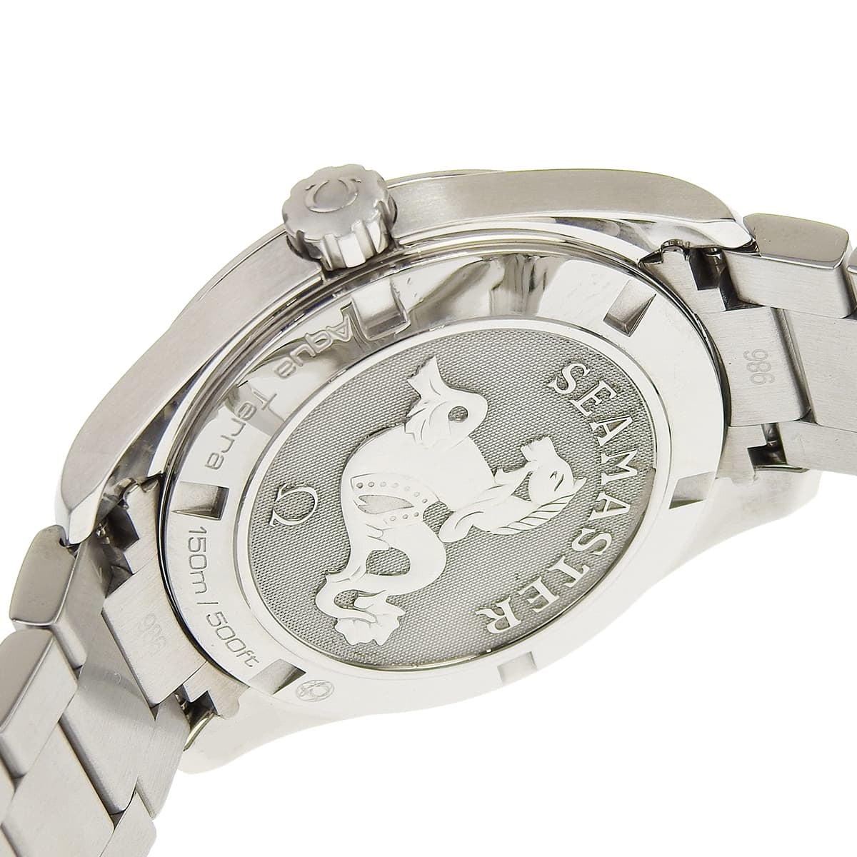 231.10.39.61.02.001 海马系列 Aqua Terra 不锈钢石英白